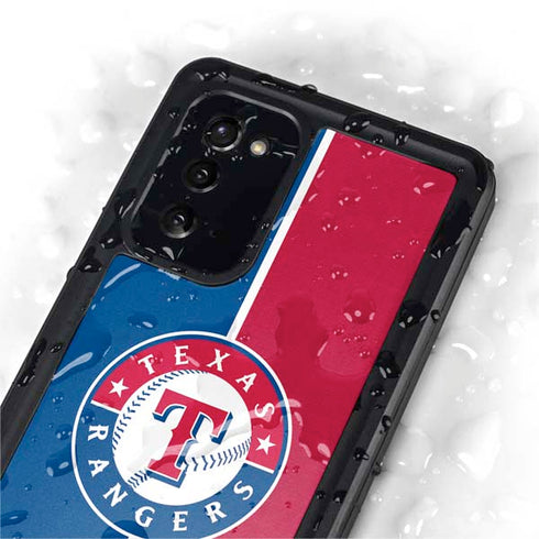 MLB Texas Rangers Split Galaxy Note20 5G Waterproof Case