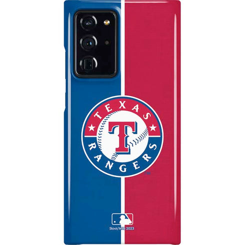 MLB Texas Rangers Split Galaxy Note20 Ultra 5G Lite Case