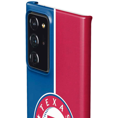 MLB Texas Rangers Split Galaxy Note20 Ultra 5G Lite Case