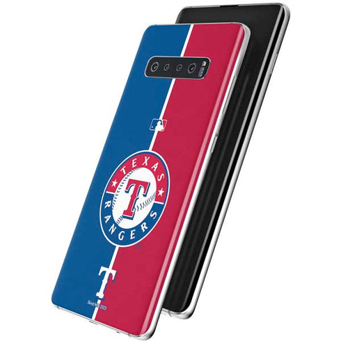 MLB Texas Rangers Split Galaxy S10 Plus Skin