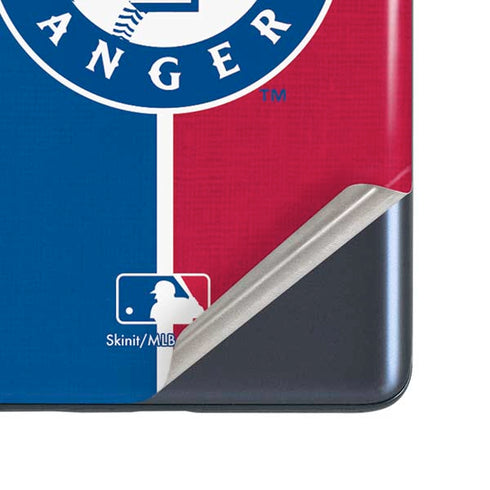 MLB Texas Rangers Split Galaxy S20 Fan Edition Skin