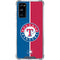 MLB Texas Rangers Split Galaxy S20 FE Clear Case