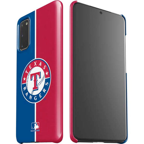 MLB Texas Rangers Split Galaxy S20 Lite Case