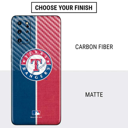MLB Texas Rangers Split Galaxy S20 Plus Skin