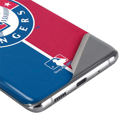 MLB Texas Rangers Split Galaxy S20 Plus Skin