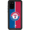 MLB Texas Rangers Split Galaxy S20 Plus Waterproof Case