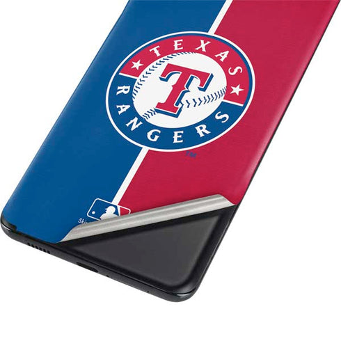 MLB Texas Rangers Split Galaxy S21 5G Skin
