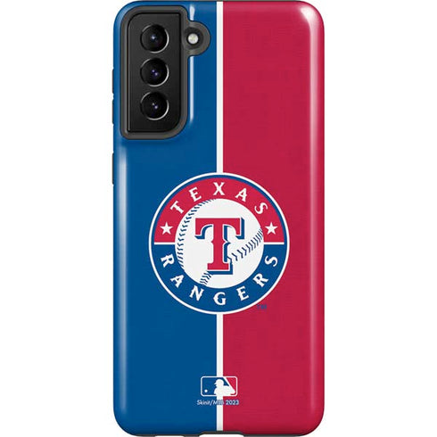 MLB Texas Rangers Split Galaxy S21 Plus 5G Pro Case