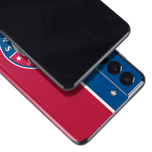 MLB Texas Rangers Split Galaxy S21 Plus 5G Skin