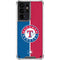 MLB Texas Rangers Split Galaxy S21 Ultra 5G Clear Case