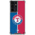 MLB Texas Rangers Split Galaxy S21 Ultra 5G Clear Case