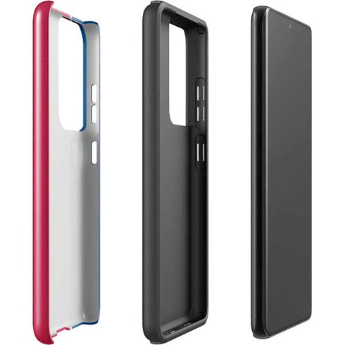 MLB Texas Rangers Split Galaxy S21 Ultra 5G Pro Case