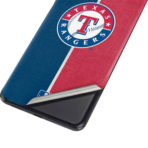 MLB Texas Rangers Split Galaxy S21 Ultra 5G Skin