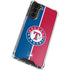MLB Texas Rangers Split Galaxy S22 Clear Case