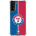 MLB Texas Rangers Split Galaxy S22 Plus Clear Case