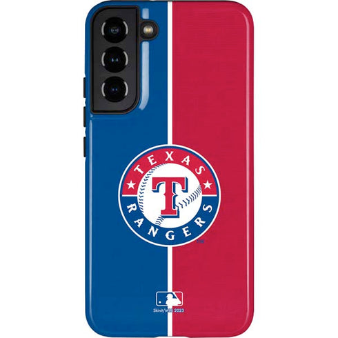 MLB Texas Rangers Split Galaxy S22 Plus Pro Case