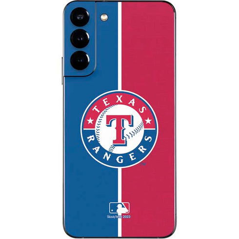 MLB Texas Rangers Split Galaxy S22 Plus Skin