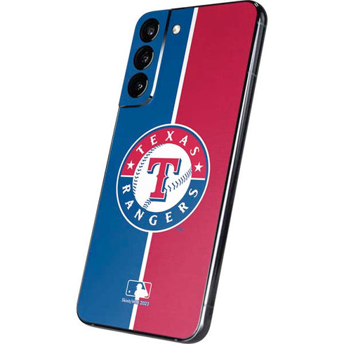 MLB Texas Rangers Split Galaxy S22 Plus Skin