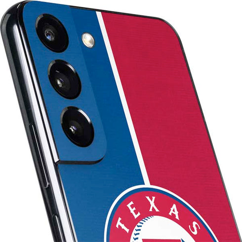 MLB Texas Rangers Split Galaxy S22 Plus Skin