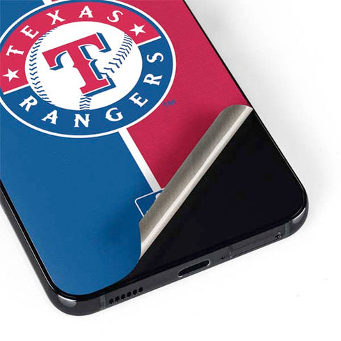 MLB Texas Rangers Split Galaxy S22 Plus Skin