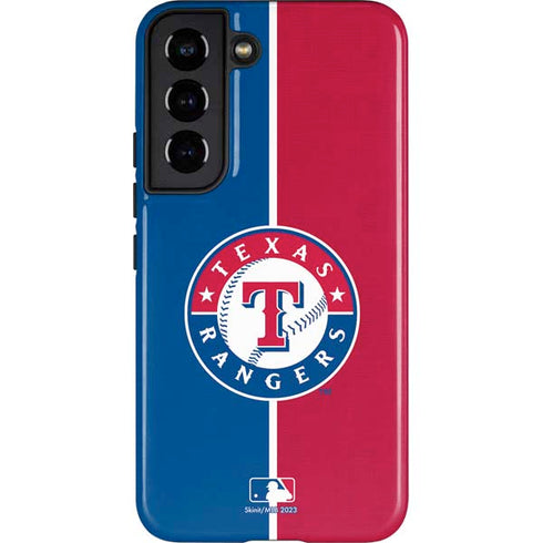 MLB Texas Rangers Split Galaxy S22 Pro Case