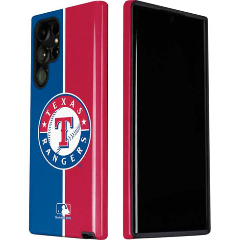 MLB Texas Rangers Split Galaxy S22 Ultra Pro Case