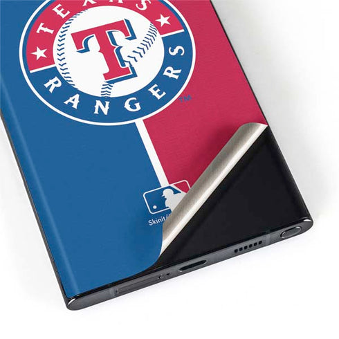 MLB Texas Rangers Split Galaxy S22 Ultra Skin