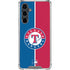 MLB Texas Rangers Split Galaxy S23 FE Clear Case