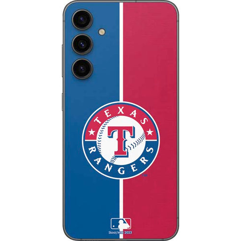 MLB Texas Rangers Split Galaxy S23 FE Skin