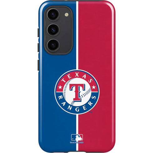 MLB Texas Rangers Split Galaxy S23 Plus Pro Case