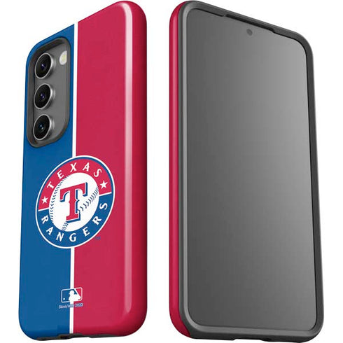 MLB Texas Rangers Split Galaxy S23 Plus Pro Case