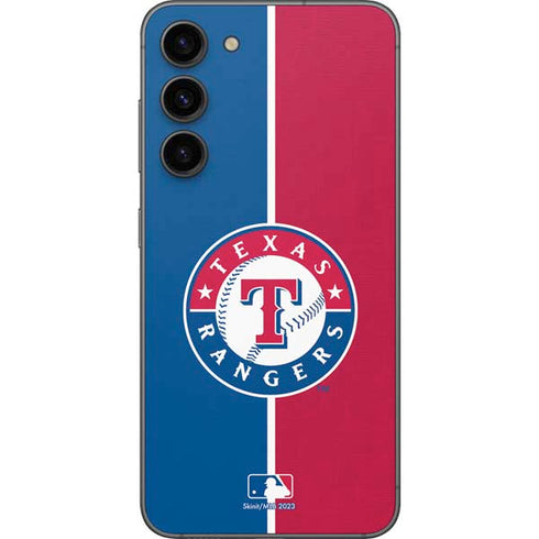 MLB Texas Rangers Split Galaxy S23 Plus Skin