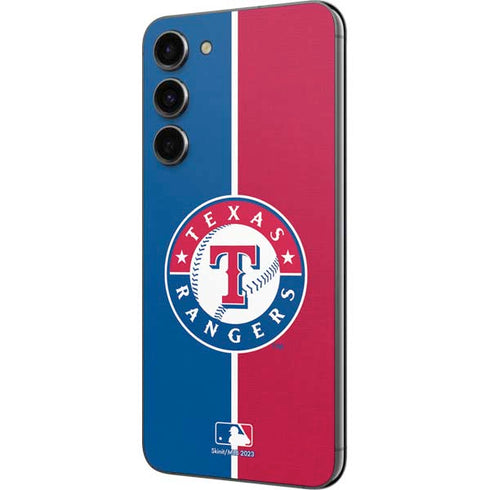 MLB Texas Rangers Split Galaxy S23 Plus Skin
