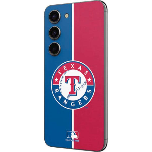 MLB Texas Rangers Split Galaxy S23 Skin