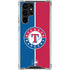 MLB Texas Rangers Split Galaxy S24 Ultra Clear Case