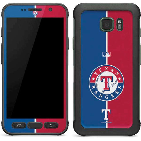 MLB Texas Rangers Split Galaxy S7 Active Skin