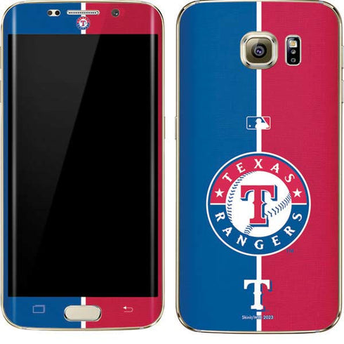 MLB Texas Rangers Split Galaxy S7 Edge Skin