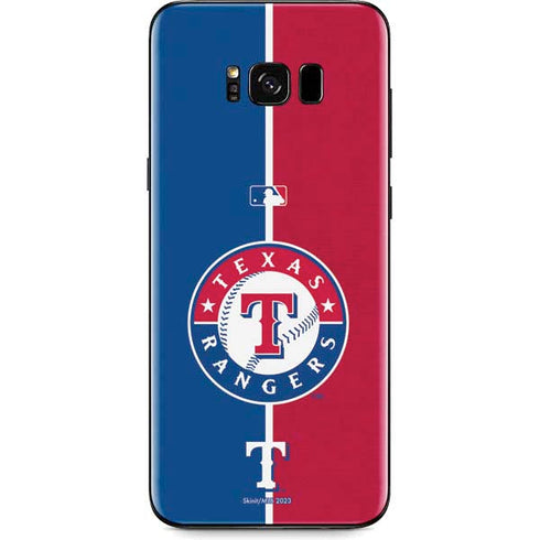 MLB Texas Rangers Split Galaxy S8 Plus Skin