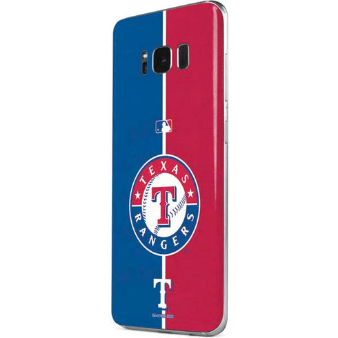 MLB Texas Rangers Split Galaxy S8 Plus Skin