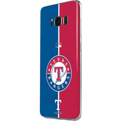 MLB Texas Rangers Split Galaxy S8 Skin