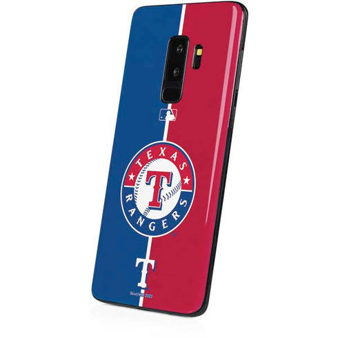MLB Texas Rangers Split Galaxy S9 Plus Skin