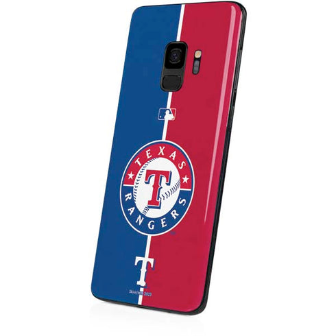 MLB Texas Rangers Split Galaxy S9 Skin