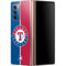 MLB Texas Rangers Split Galaxy Z Fold2 5G Skin