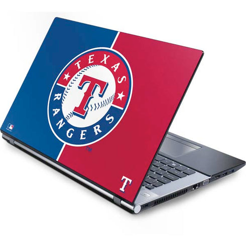MLB Texas Rangers Split Generic Laptop Skin