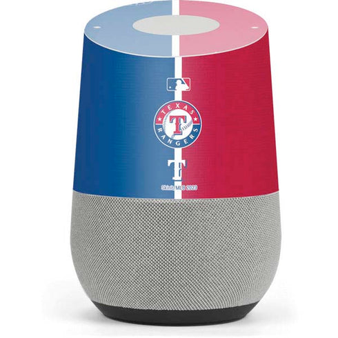 MLB Texas Rangers Split Google Home Skin