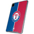 MLB Texas Rangers Split iPad Pro 12.9in (2020) Clear Case