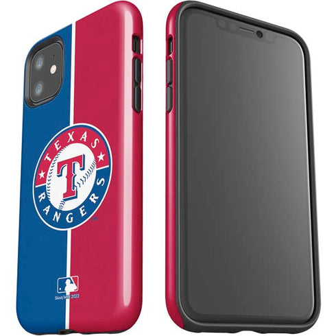 MLB Texas Rangers Split iPhone 11 Impact Case