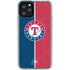 MLB Texas Rangers Split iPhone 11 Pro Clear Case