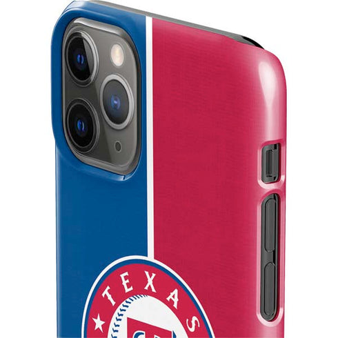 MLB Texas Rangers Split iPhone 11 Pro Lite Case