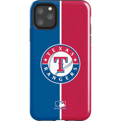 MLB Texas Rangers Split iPhone 11 Pro Max Impact Case